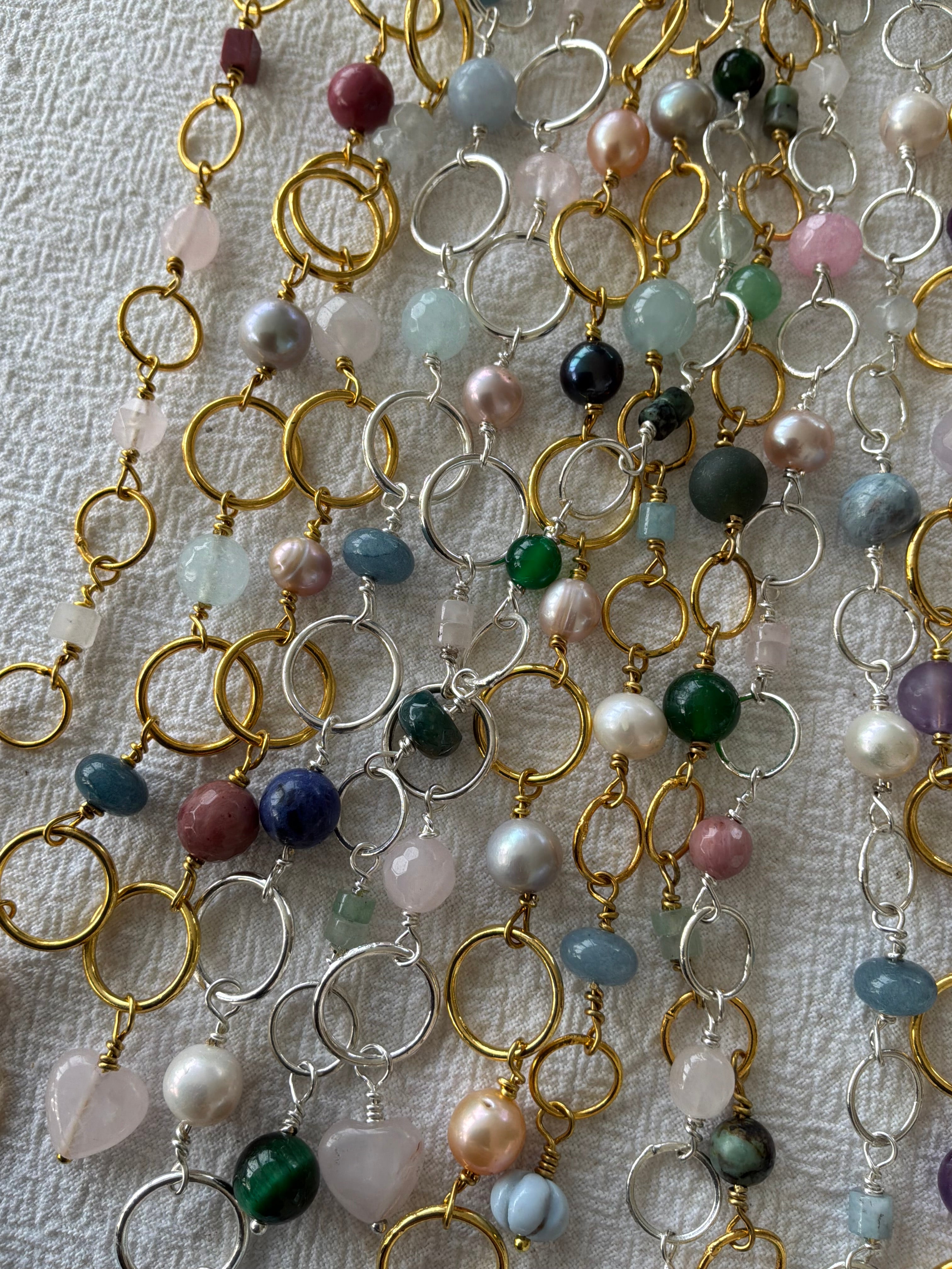 L. Strikkefisk Forgyldt