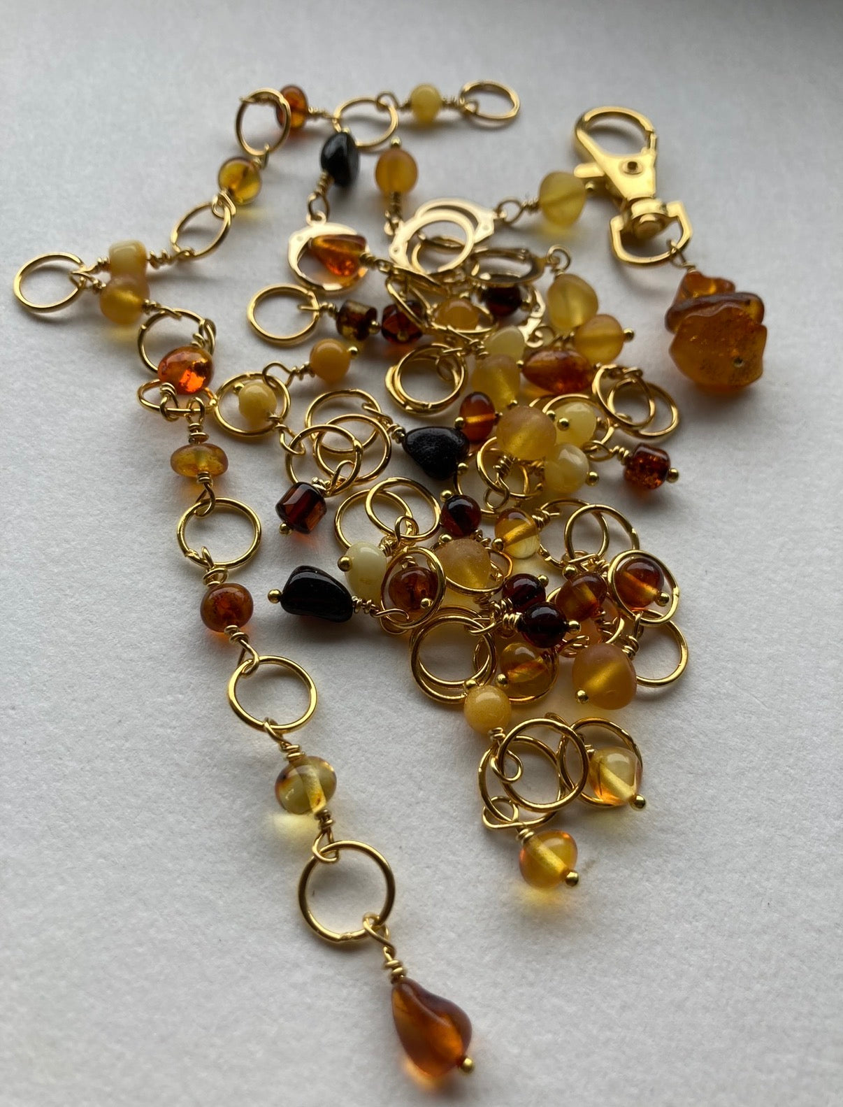 F. Maskemarkør sæt Rav - Nordens guld