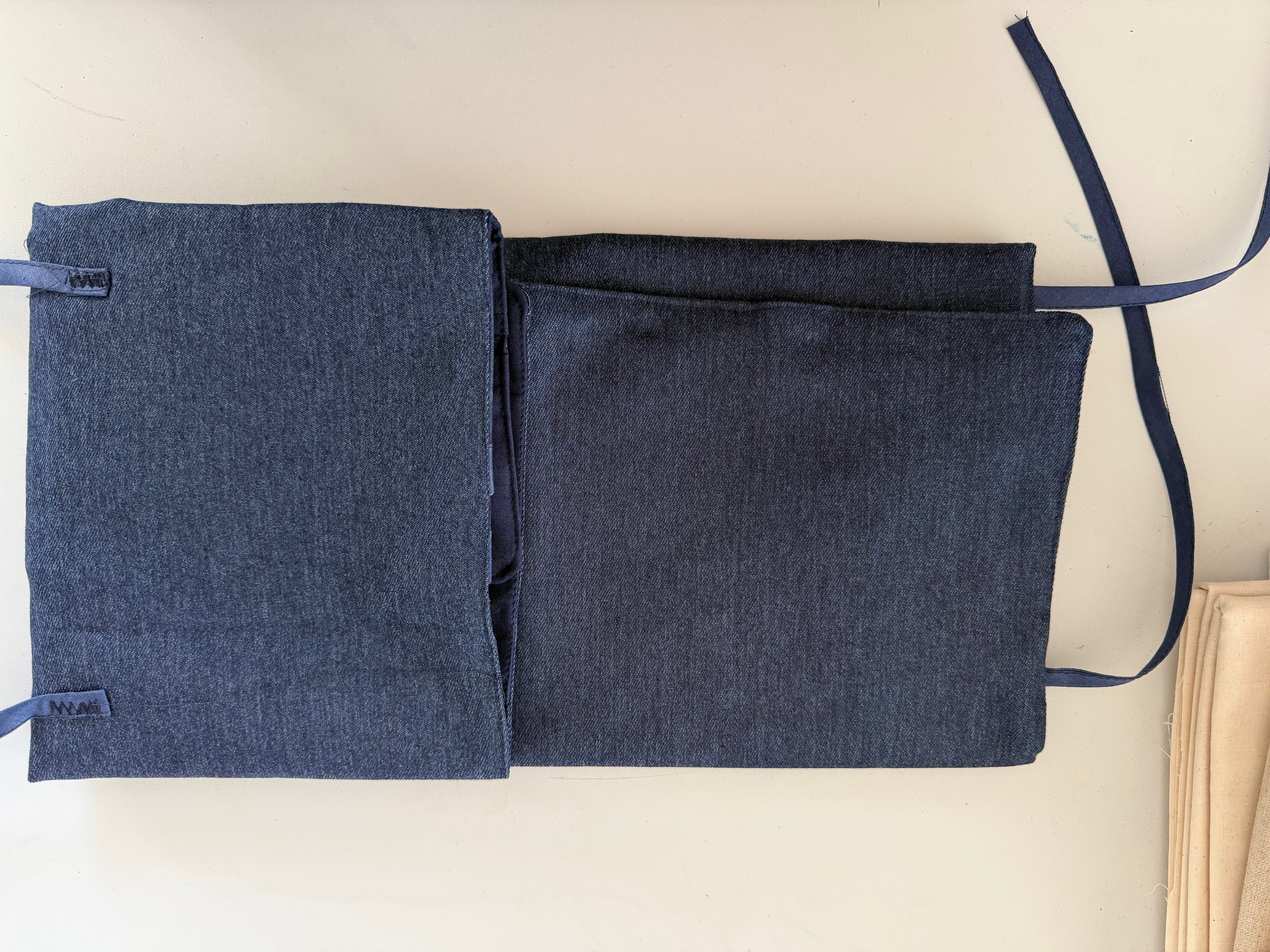 Strikke-Værktøjs-Etui 3. “Jeans” blå