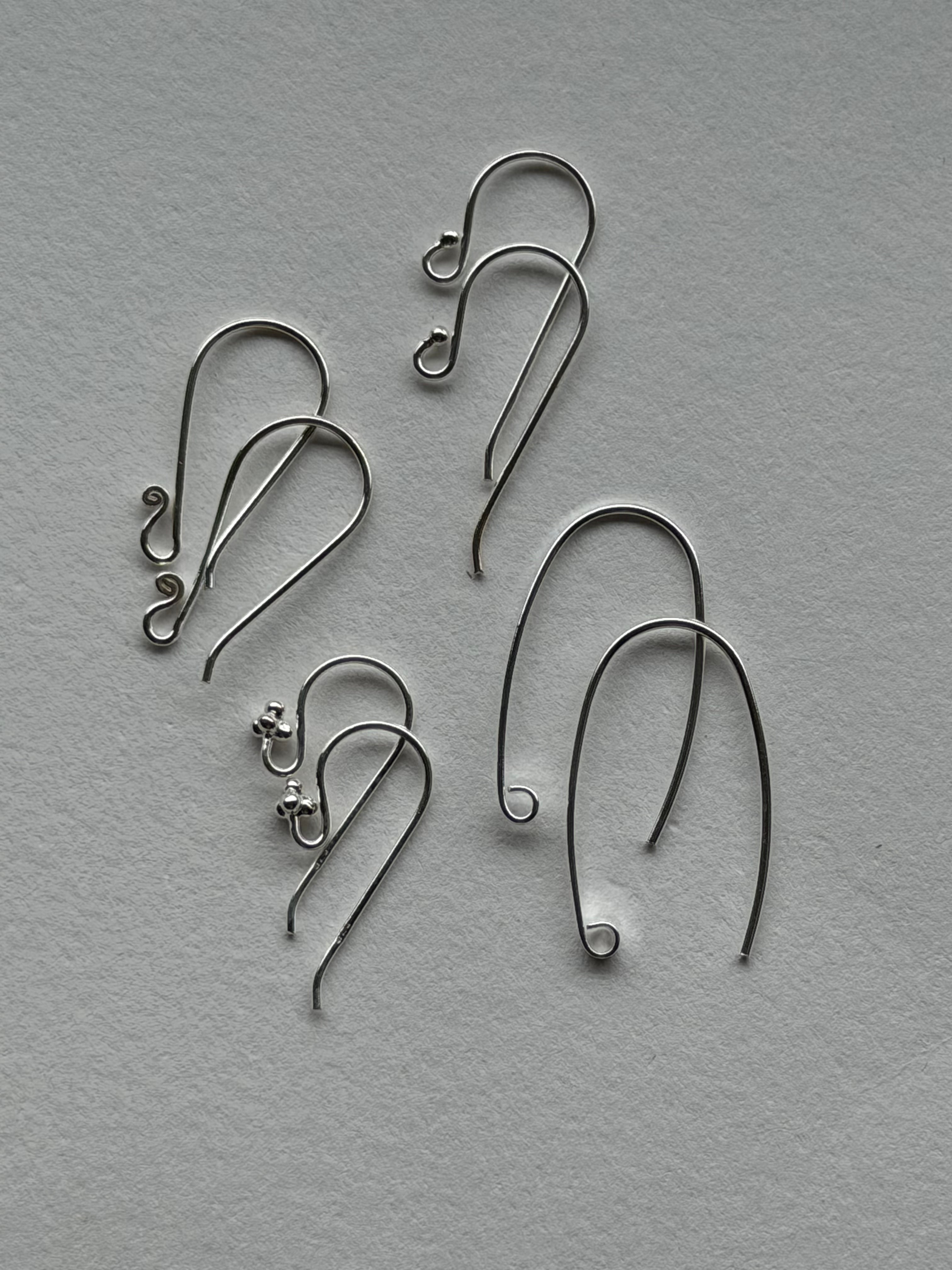 Øreringe Bøjler sterlingsølv og sterlingsølv forgyldt - Se billeder for inspiration til bestilling