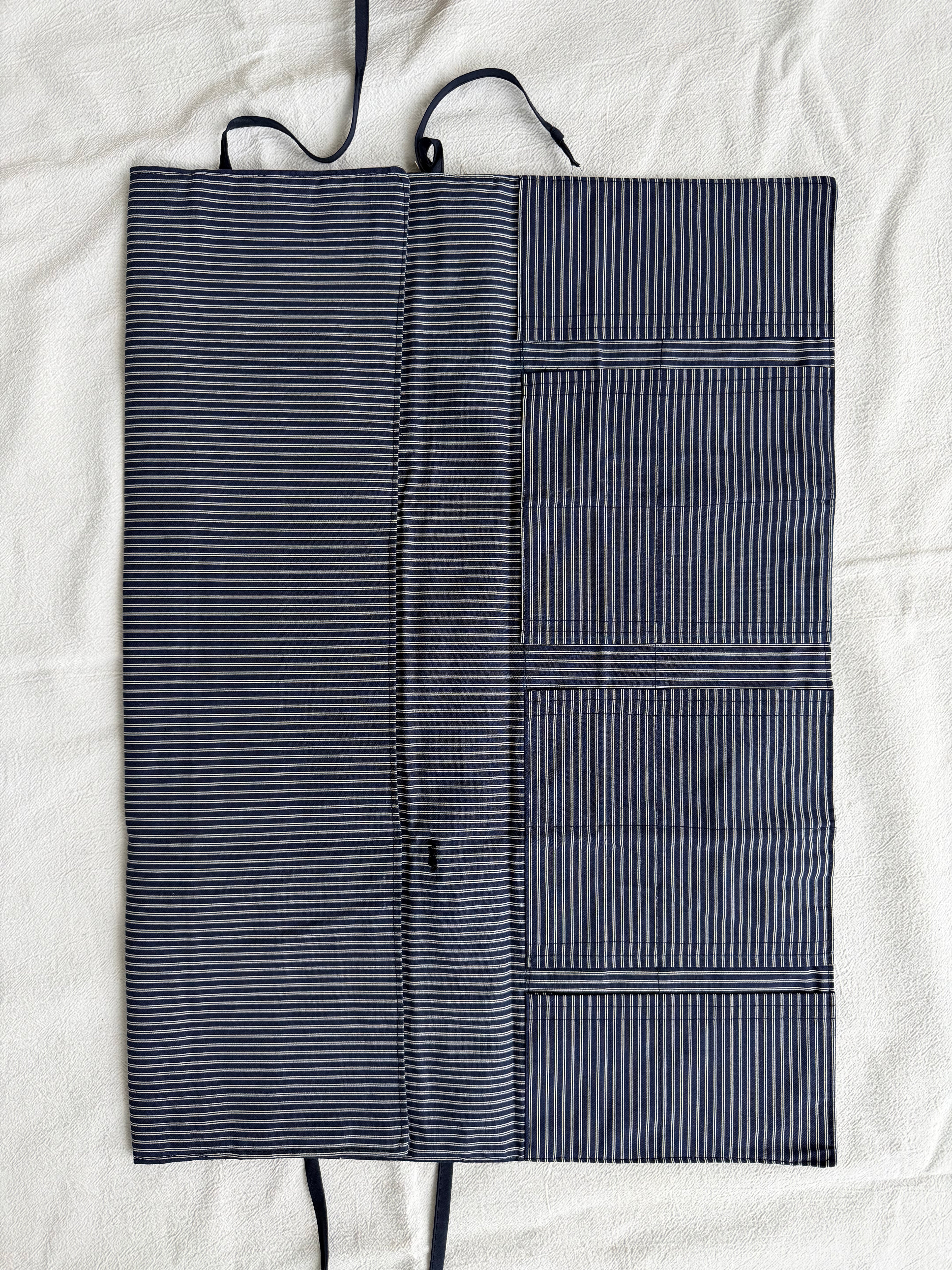 Strikke-Værktøjs-Etui 11. - Handmade by Nogetfralene - Blå “mælkedreng”