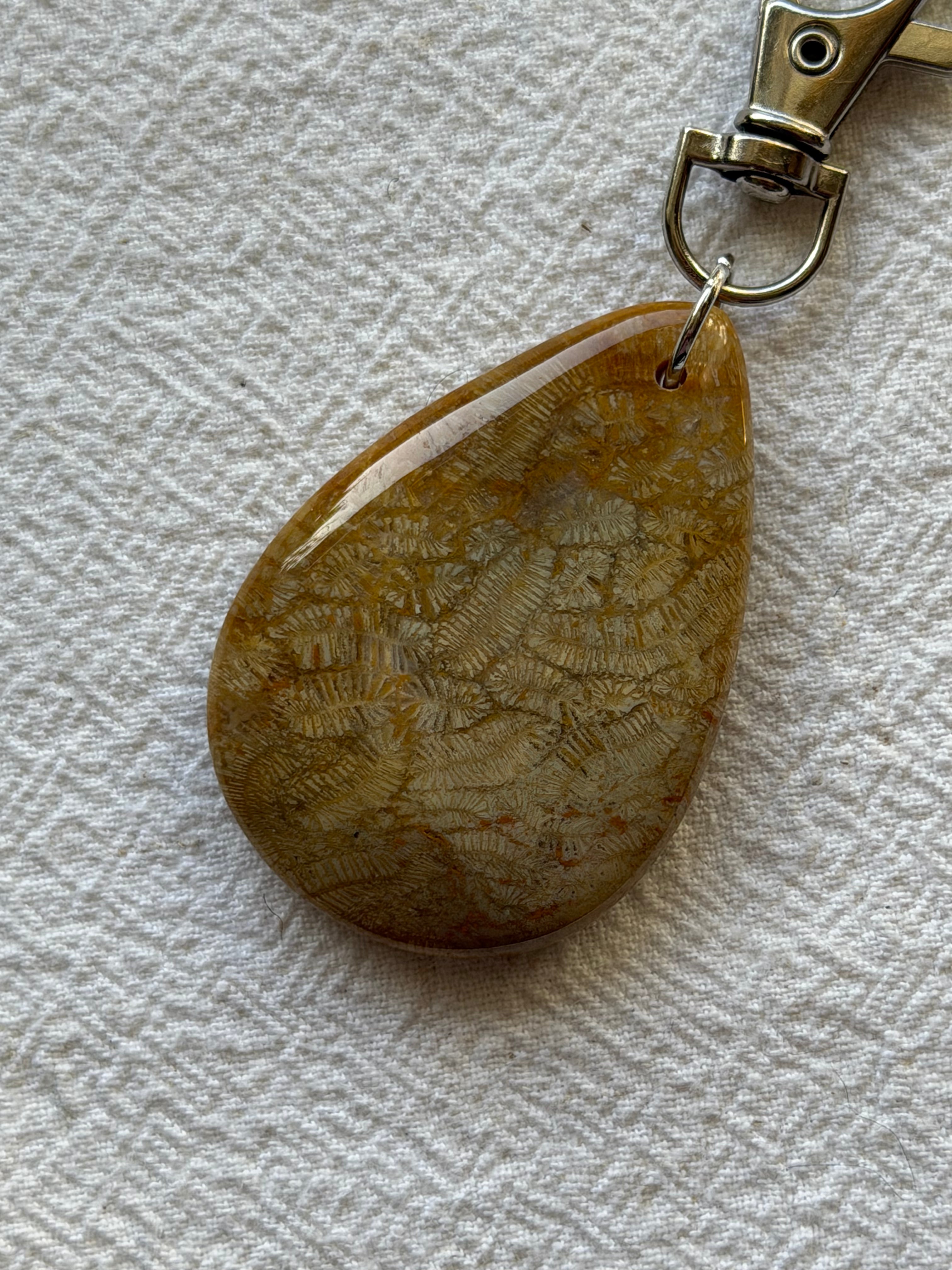 Maskemarkør sæt Dråbe Chrysantemum fossil- Ocean fossil, Solsten, Bronzit og Mookite - Forgyldt luksus - 11x 7mm, 5x10mm og 5x åbenlukkelige markører