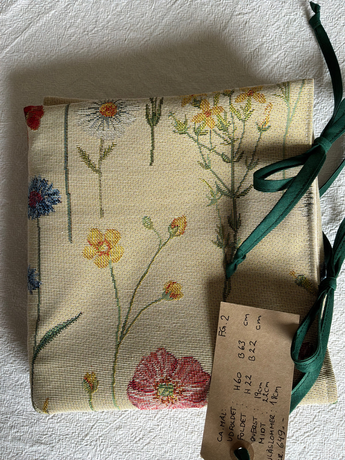 Strikke-Værktøjs-Etui - F.G.2 - Gobelin - Faste Rundpinde mm