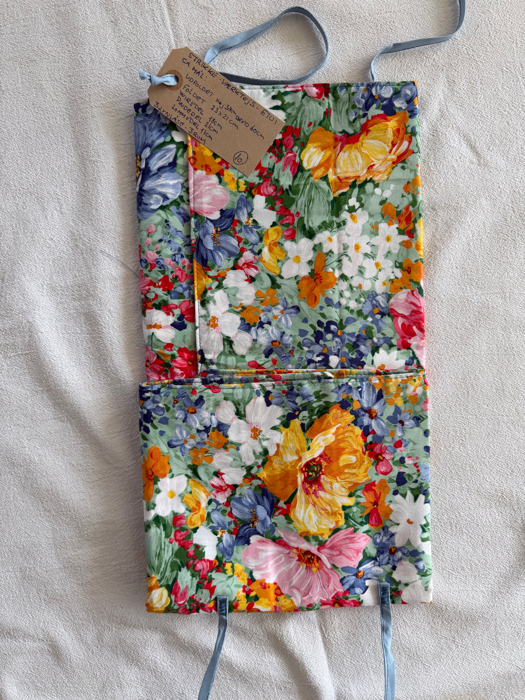 Strikke-Værktøjs-Etui 10. -Sommer Blomster