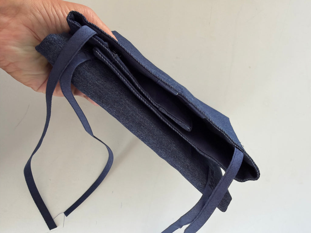 Strikke-Værktøjs-Etui 3. “Jeans” blå