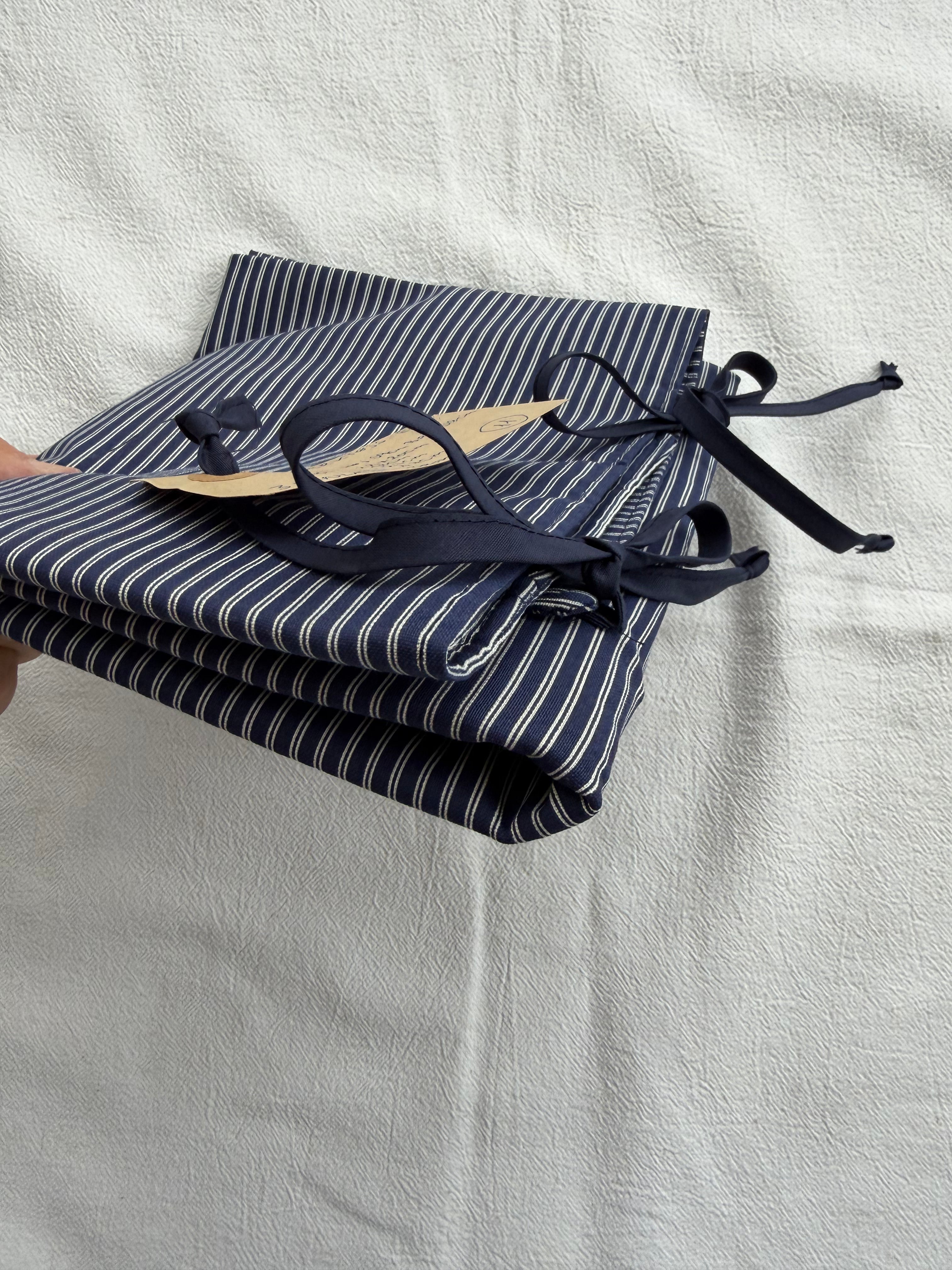 Strikke-Værktøjs-Etui 11. - Handmade by Nogetfralene - Blå “mælkedreng”
