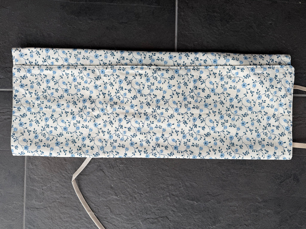 Strikke-Værktøjs-Etui 5. Blå blomst