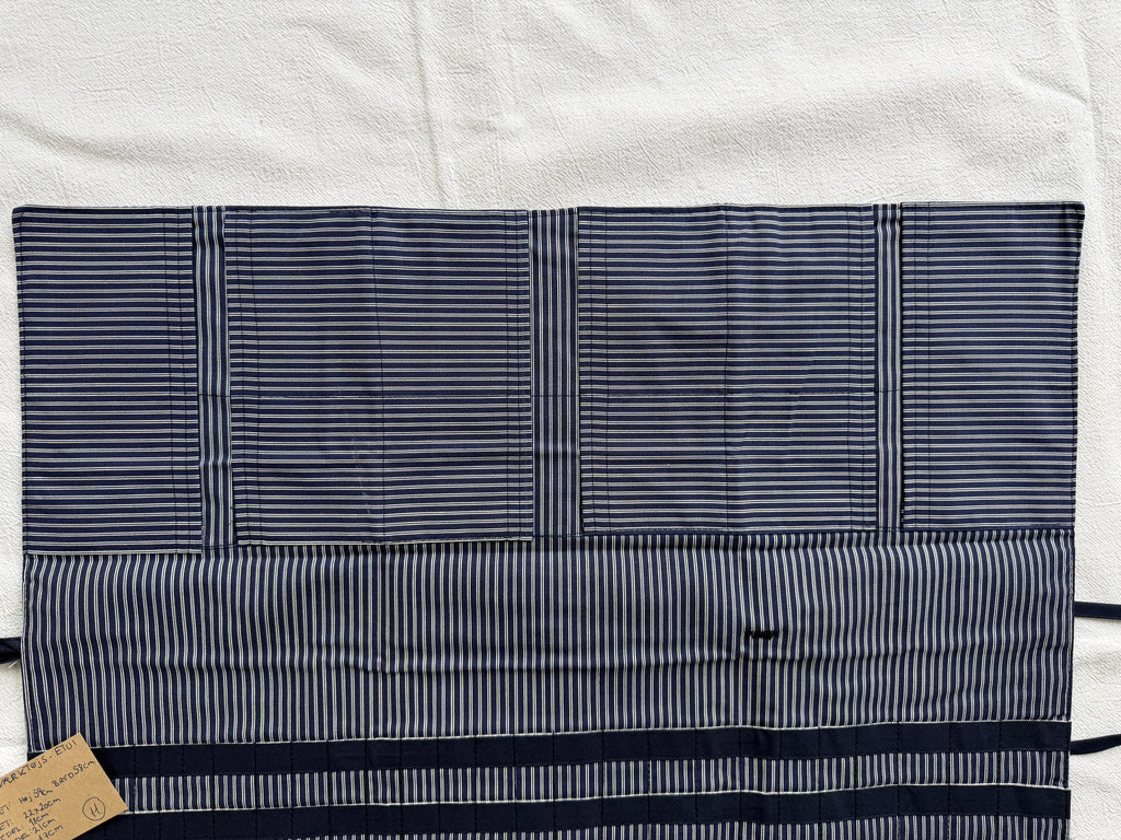 Strikke-Værktøjs-Etui 11. - Handmade by Nogetfralene - Blå “mælkedreng”