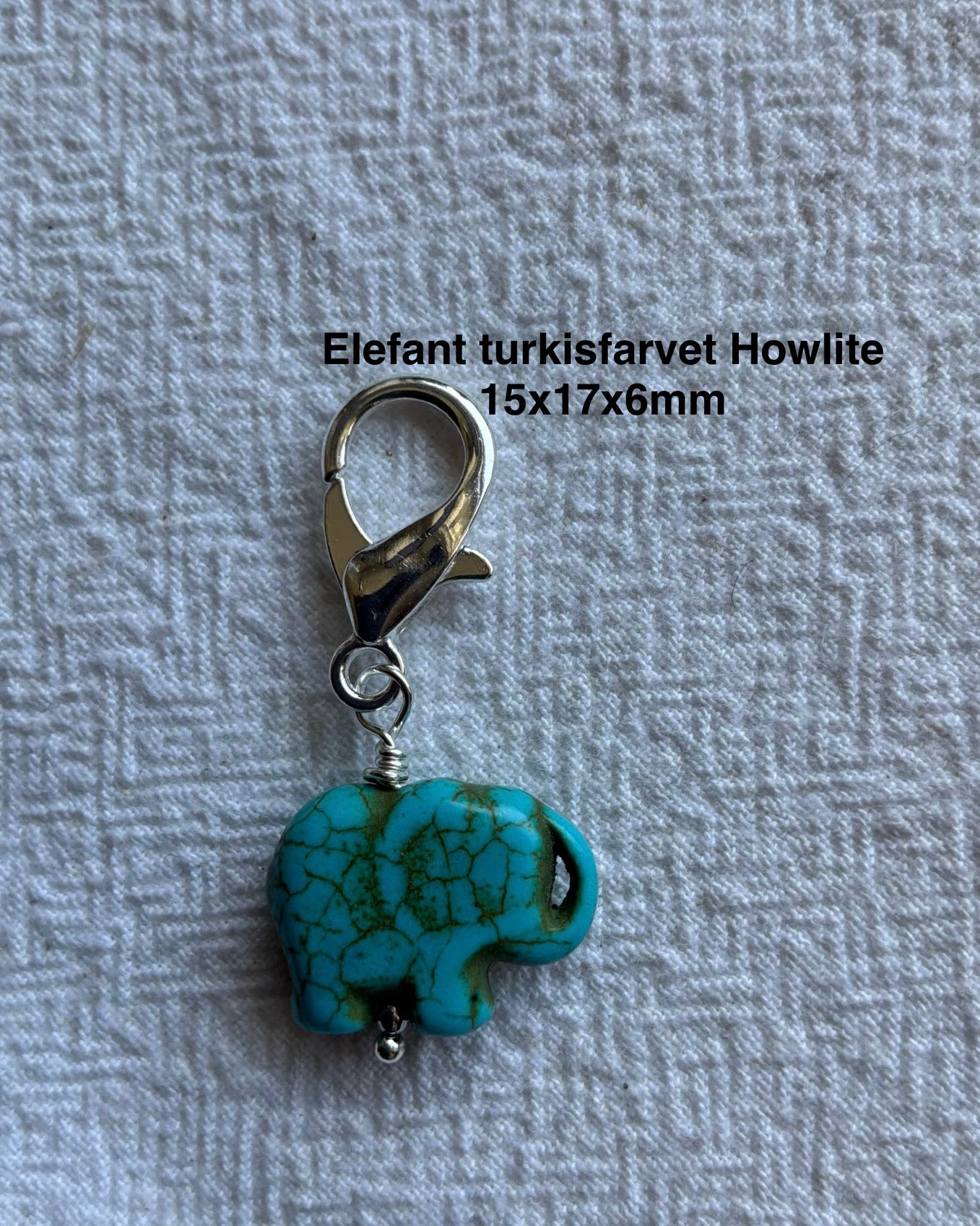 Markørholdere - grønne og turkis mix - vælg sten og vælg karabinhage forsølvet eller forgyldt