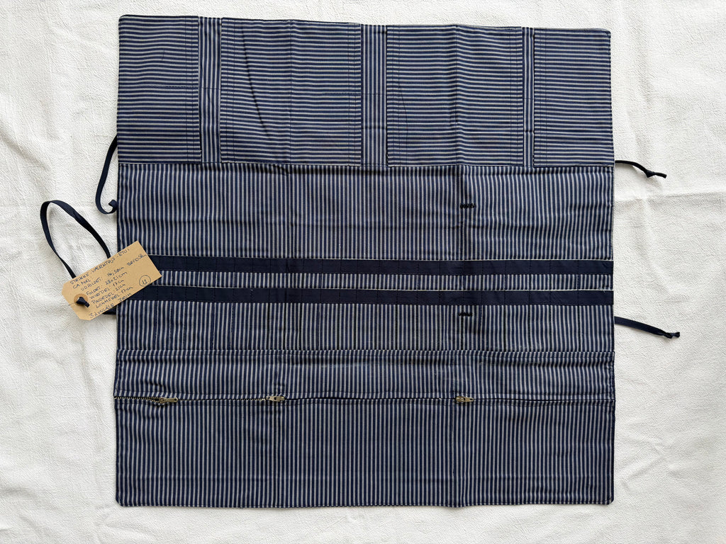 Strikke-Værktøjs-Etui 12. - Handmade by Nogetfralene - Blå “mælkedreng”