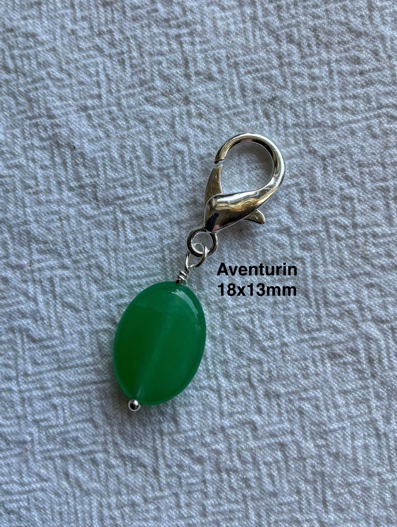 Markørholdere - grønne og turkis mix - vælg sten og vælg karabinhage forsølvet eller forgyldt