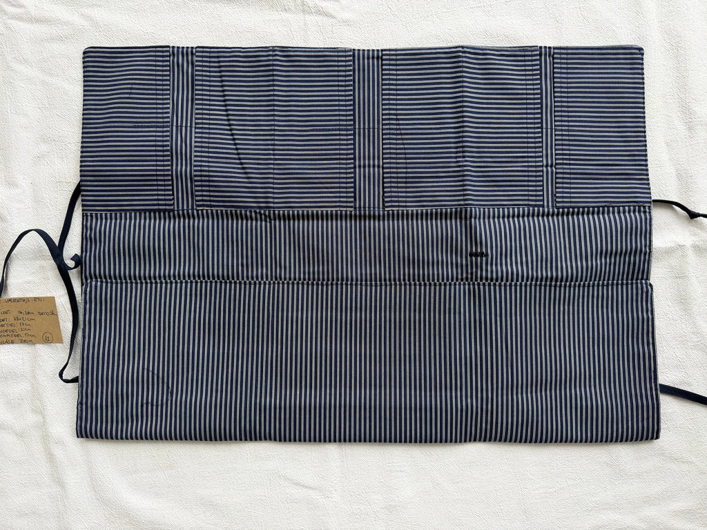 Strikke-Værktøjs-Etui 12. - Handmade by Nogetfralene - Blå “mælkedreng”