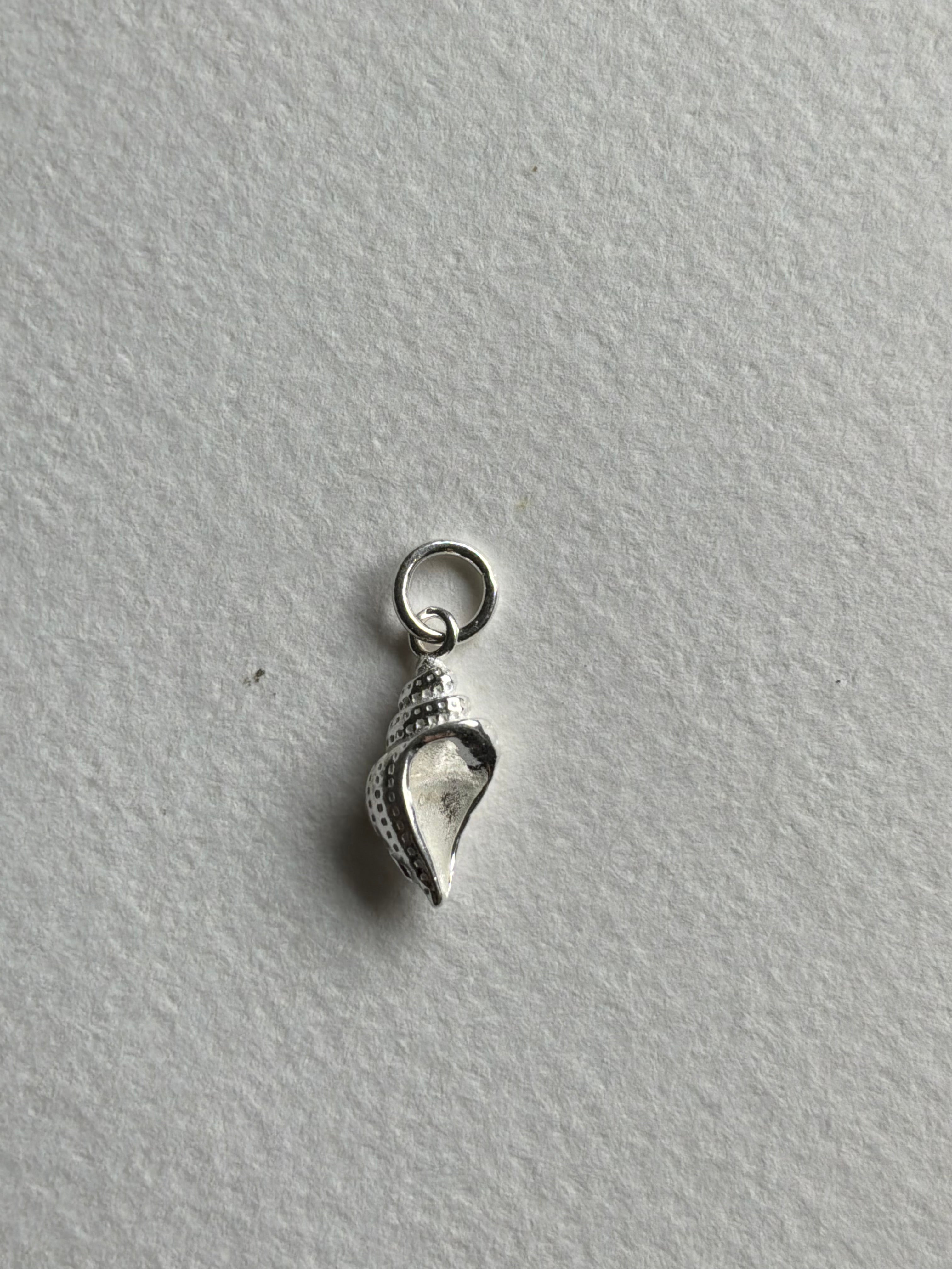 Sølv Konkylie vedhæng - Maskemarkør (op til 3 mm pinde)