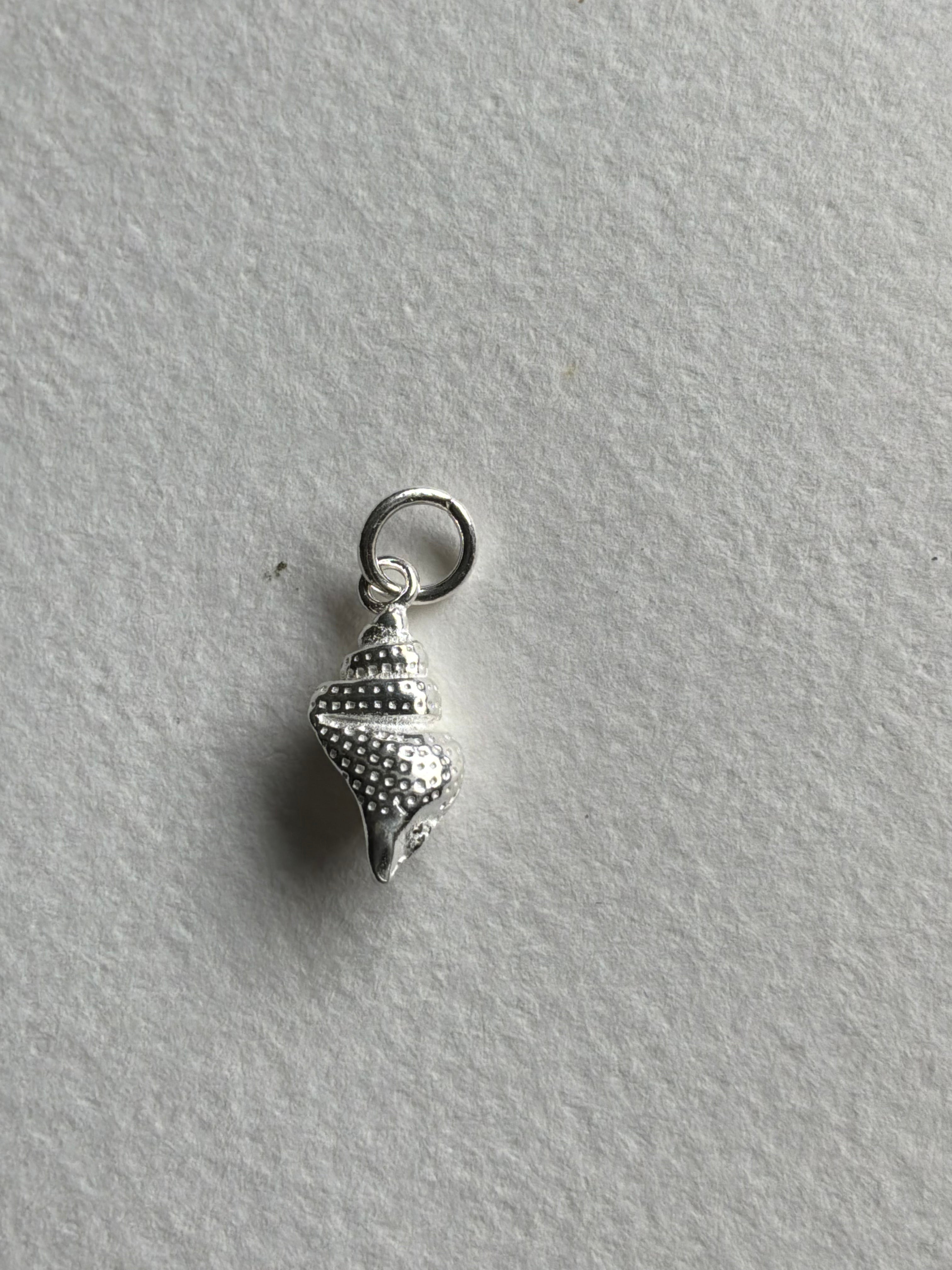 Sølv Konkylie vedhæng - Maskemarkør (op til 3 mm pinde)