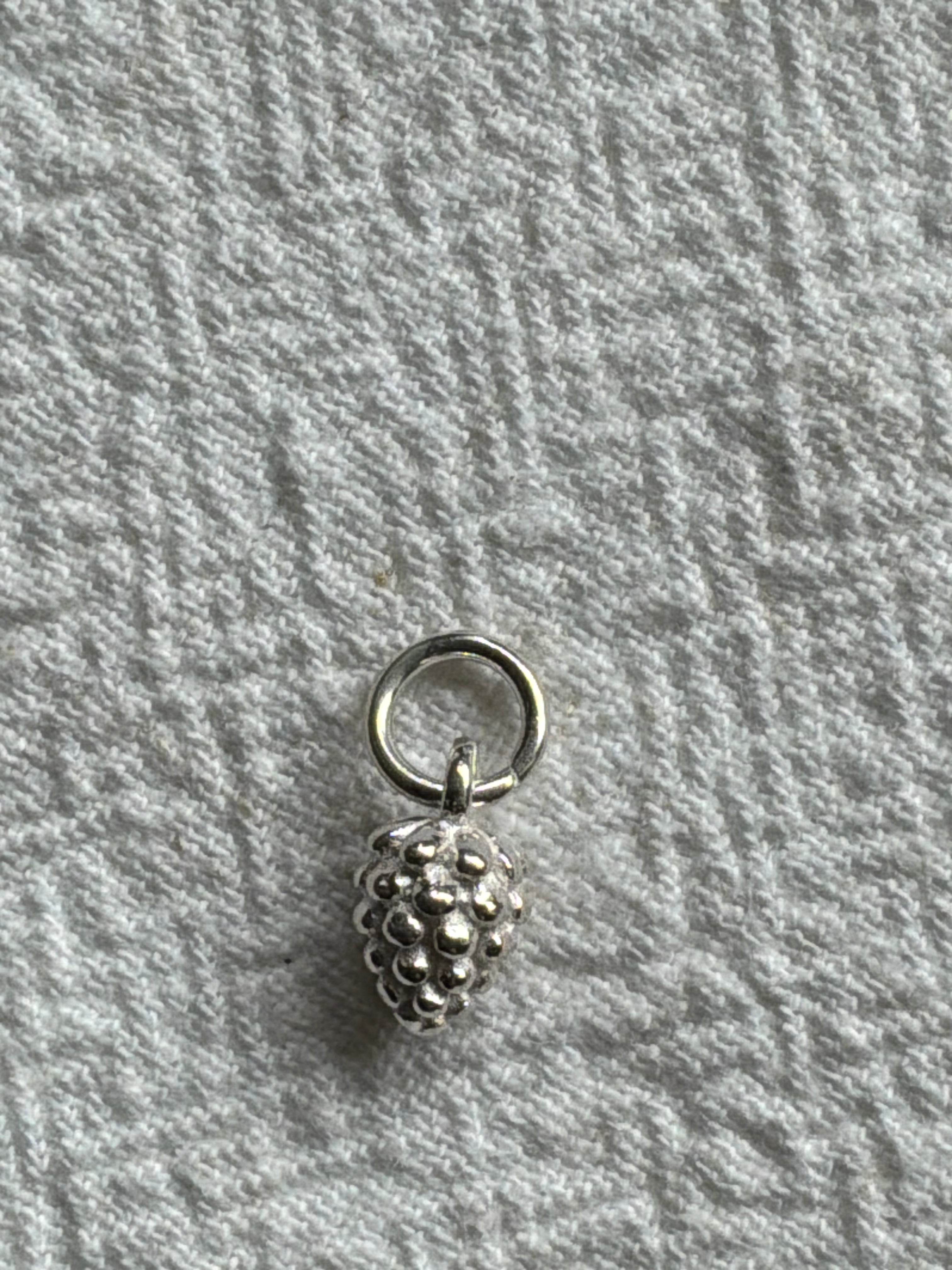 Sølv Kogle vedhæng - Maskemarkør (op til 3 mm pinde)