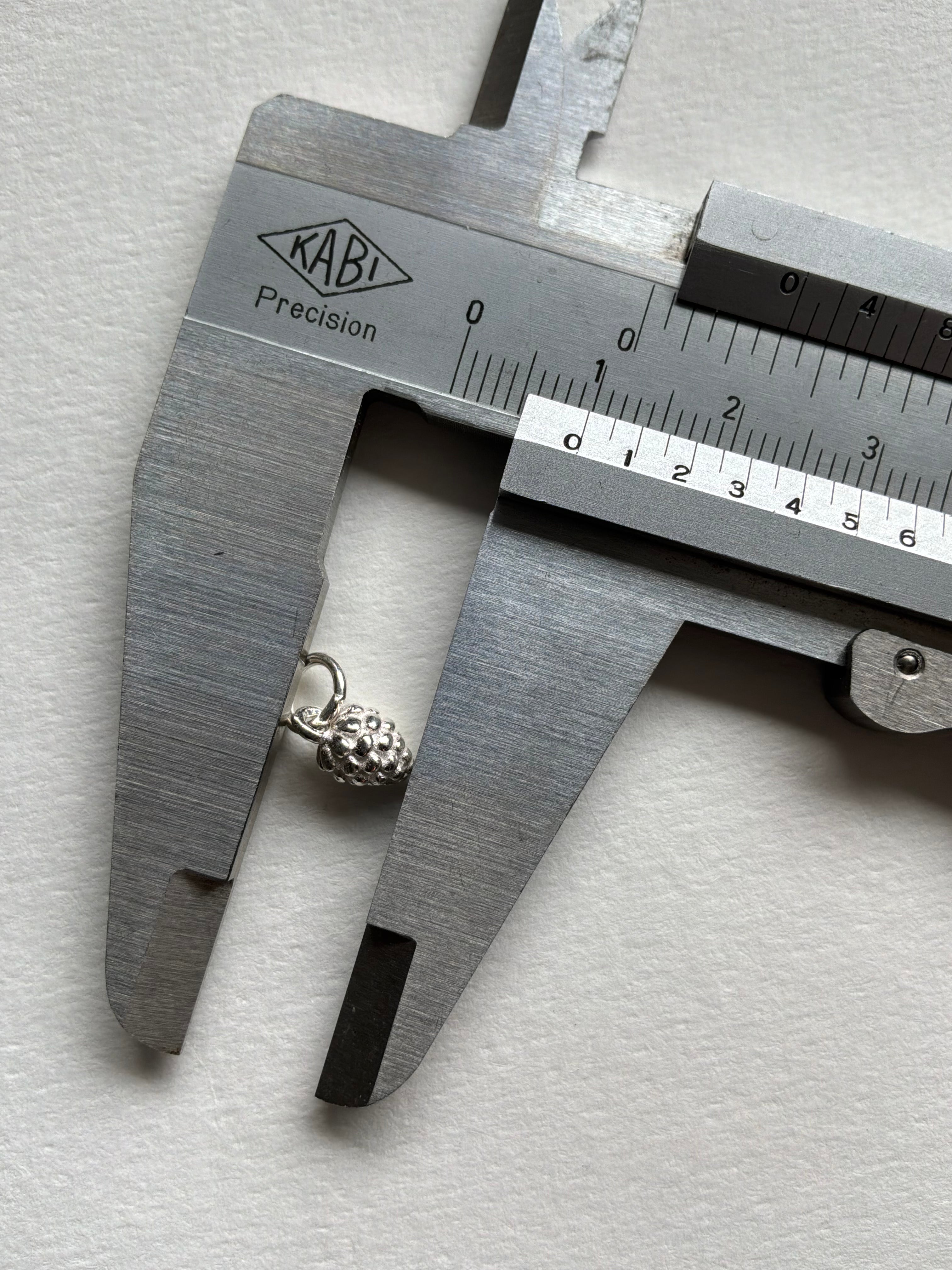 Sølv Kogle vedhæng - Maskemarkør (op til 3 mm pinde)