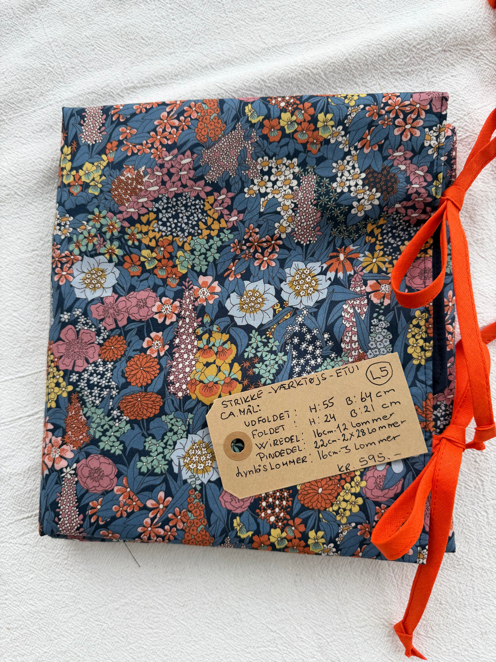 Strikke-Værktøjs-Etui - L5 - Liberty stof