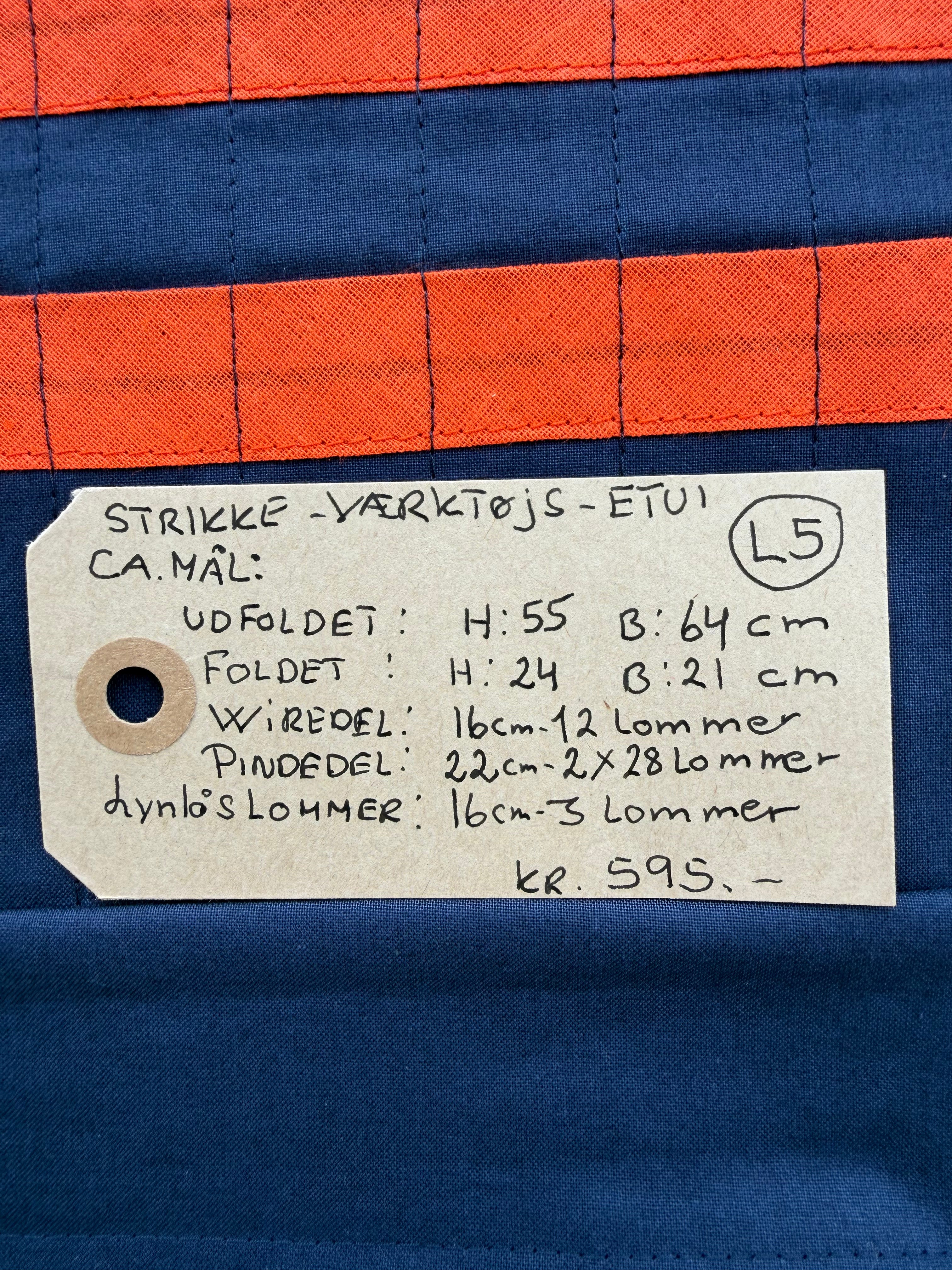 Strikke-Værktøjs-Etui - L5 - Liberty stof