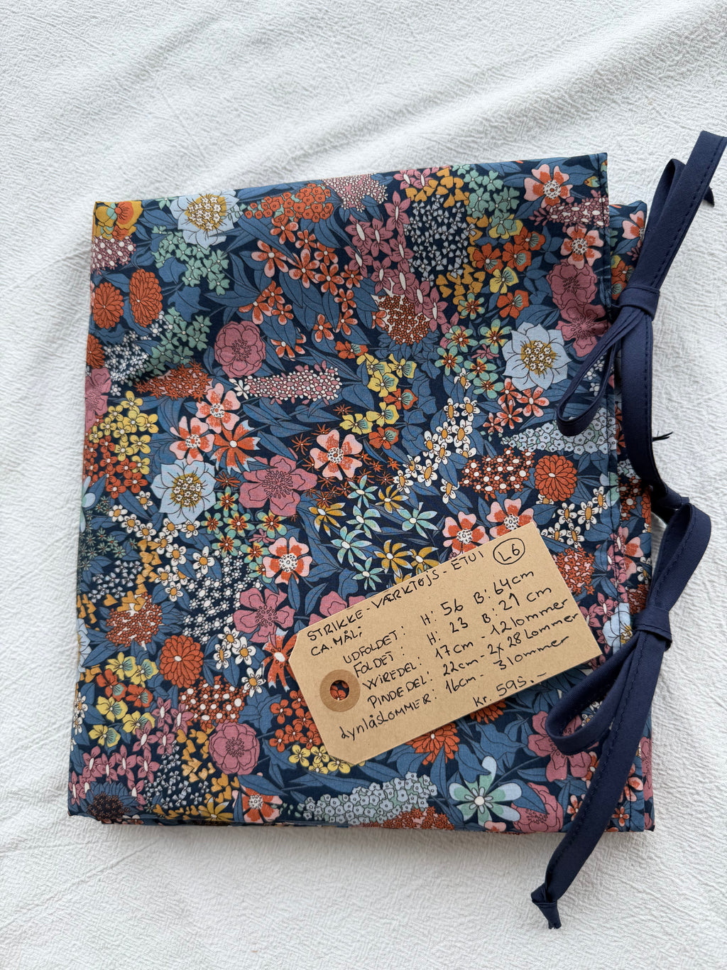 Strikke-Værktøjs-Etui - L6 - Liberty stof
