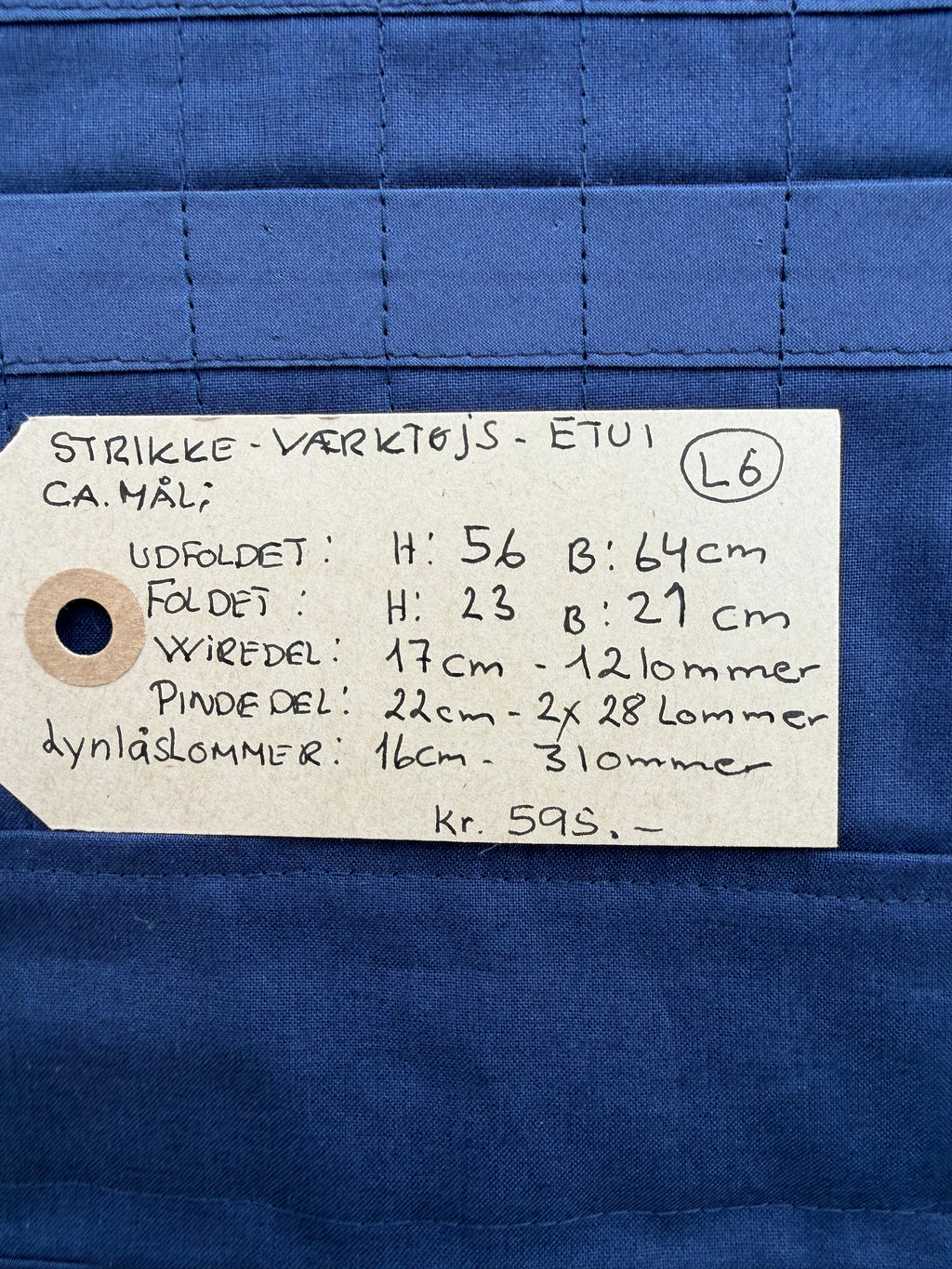 Strikke-Værktøjs-Etui - L6 - Liberty stof