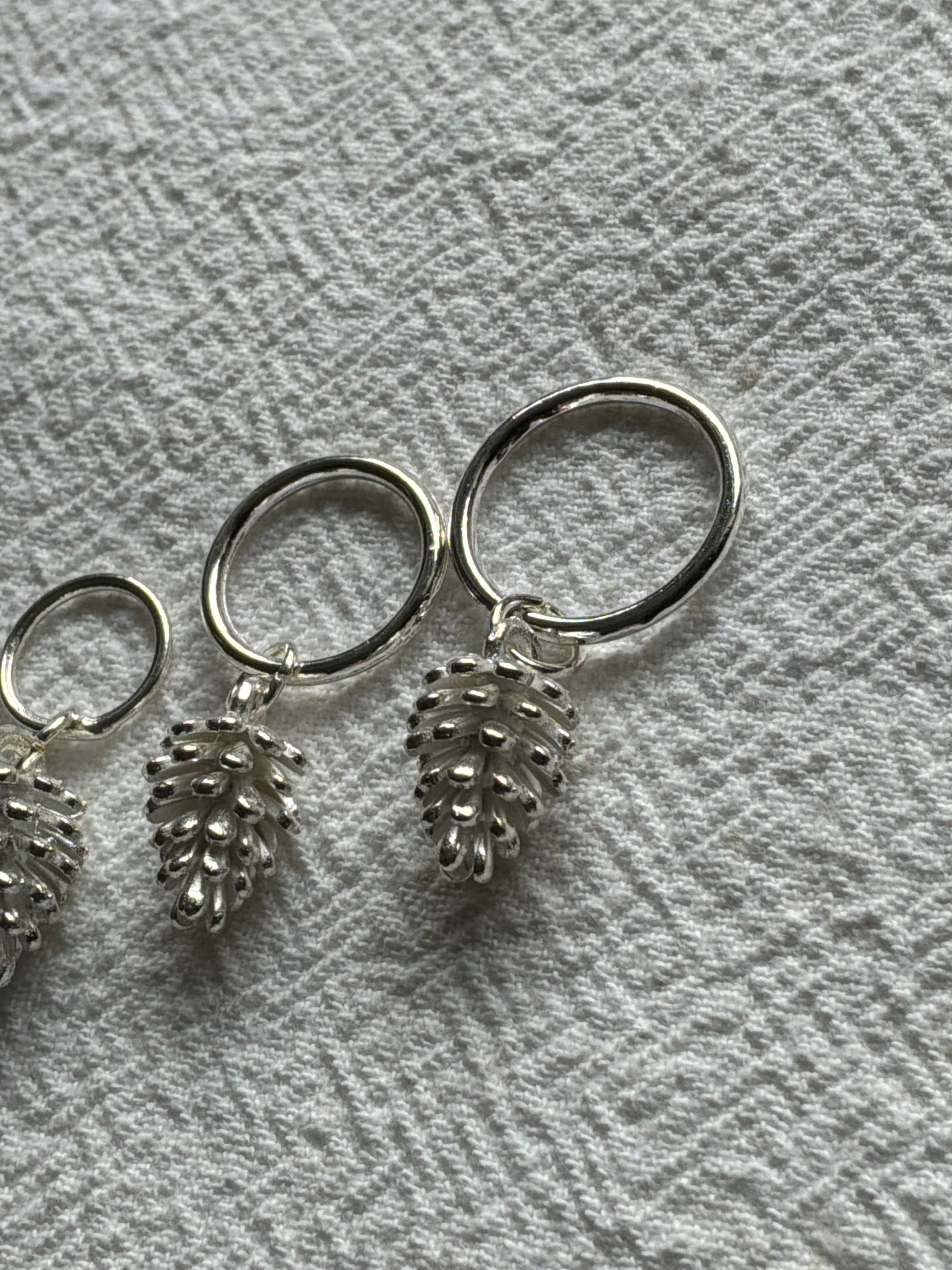 Maskemarkør enkelt Kogle forsølvet. Vælg Op til 7mm, 10mm, eller åbenlukkelig