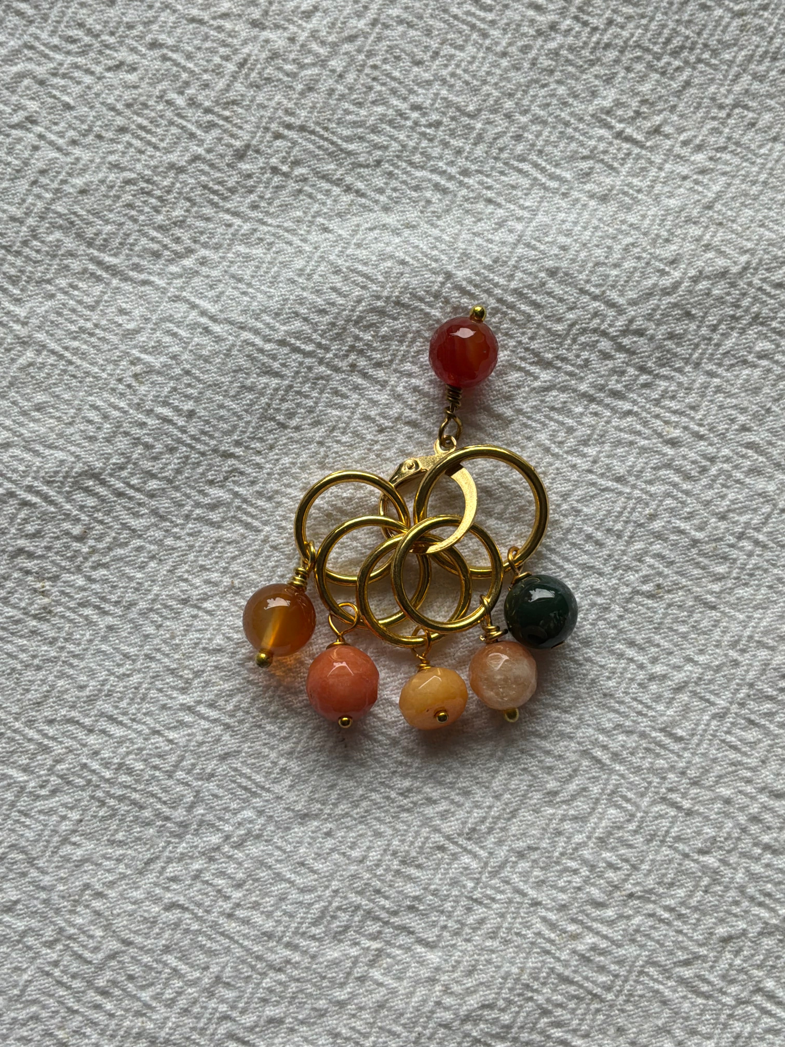 Maskemarkør sæt gyldne Forgyldte markører der passer på op til 10 mm