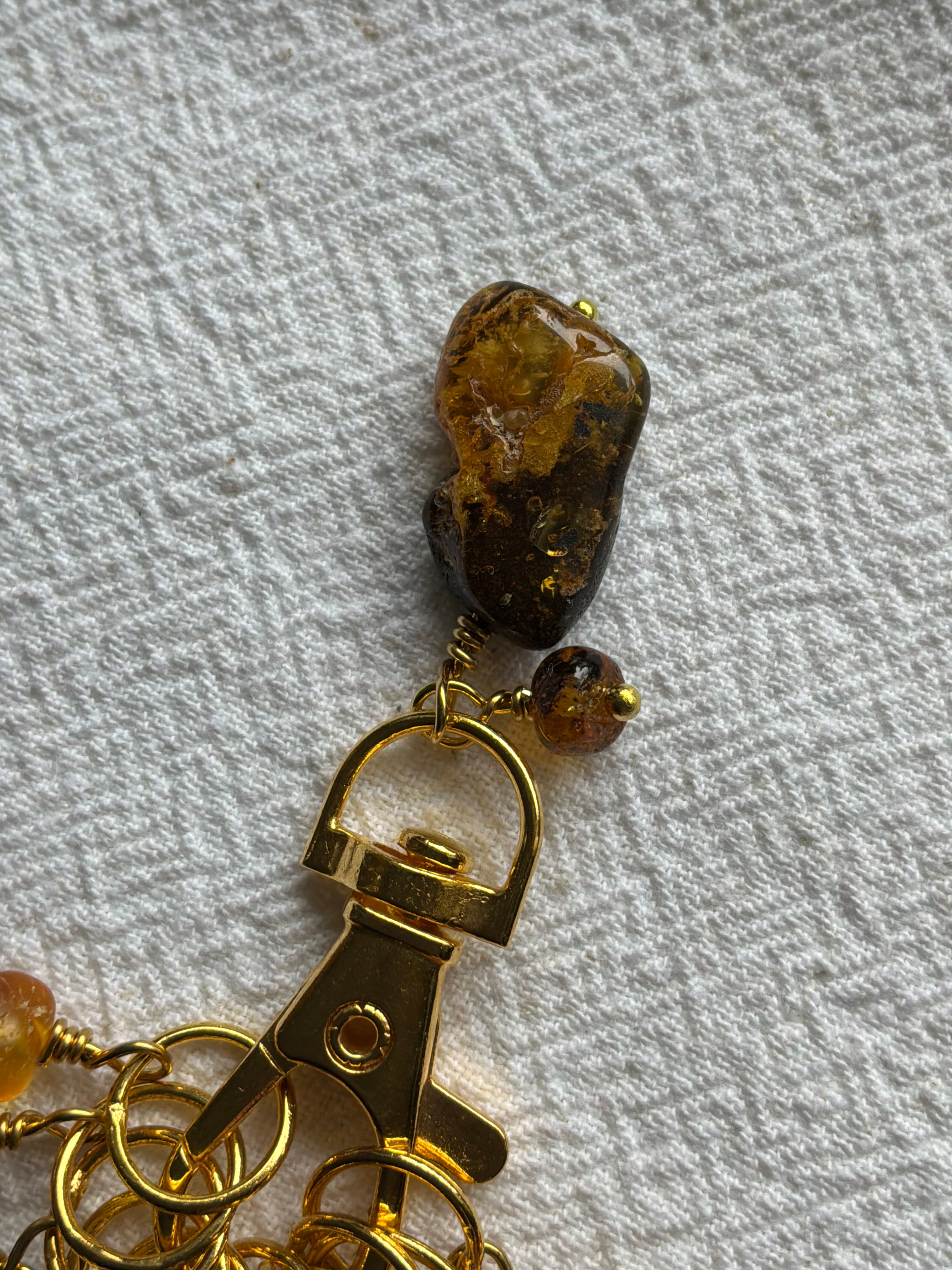 Maskemarkør sæt Rav Nordens guld. 5. Forgyldt med op til 7 mm markører og en markørholder