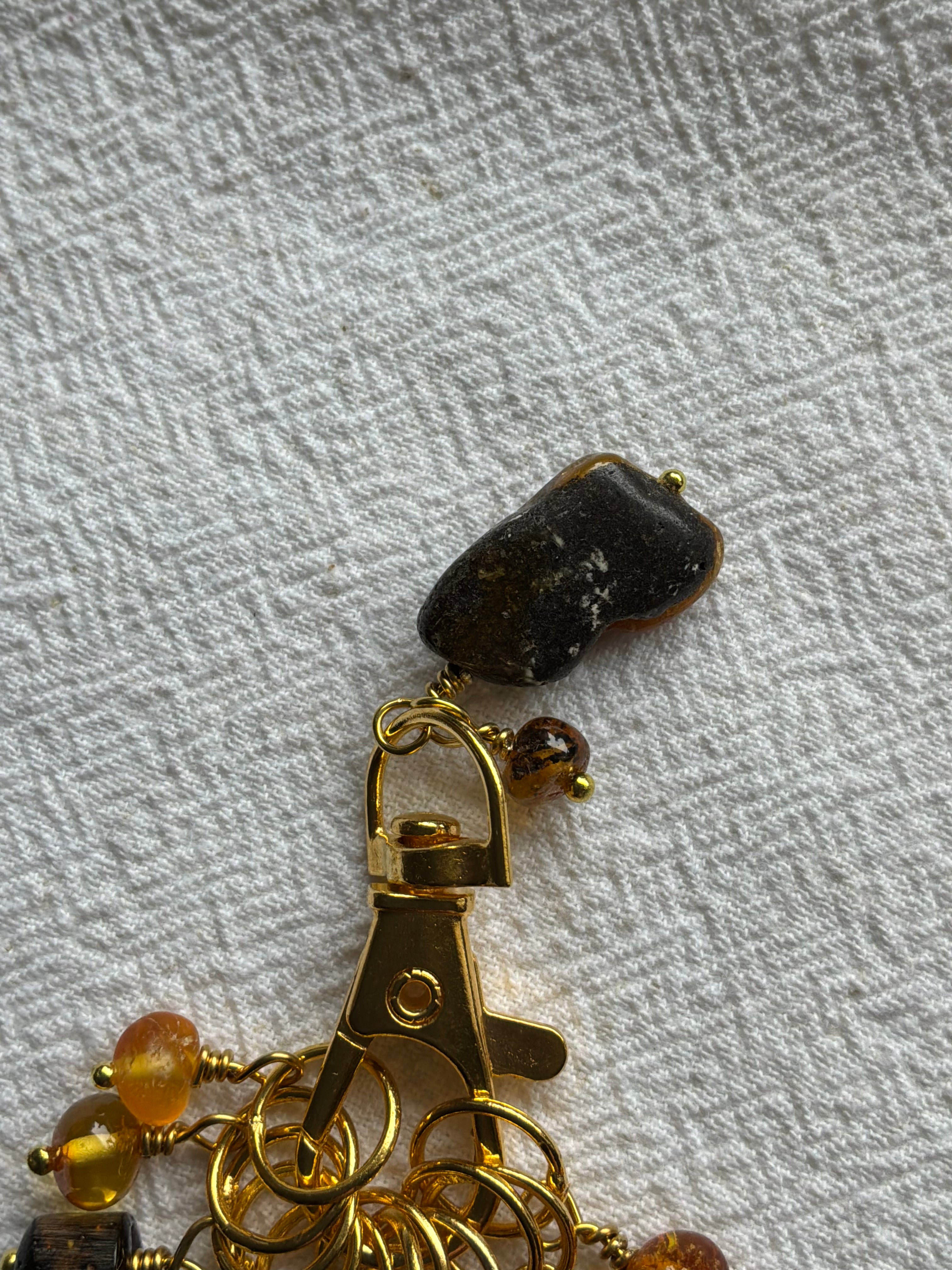 Maskemarkør sæt Rav Nordens guld. 5. Forgyldt med op til 7 mm markører og en markørholder