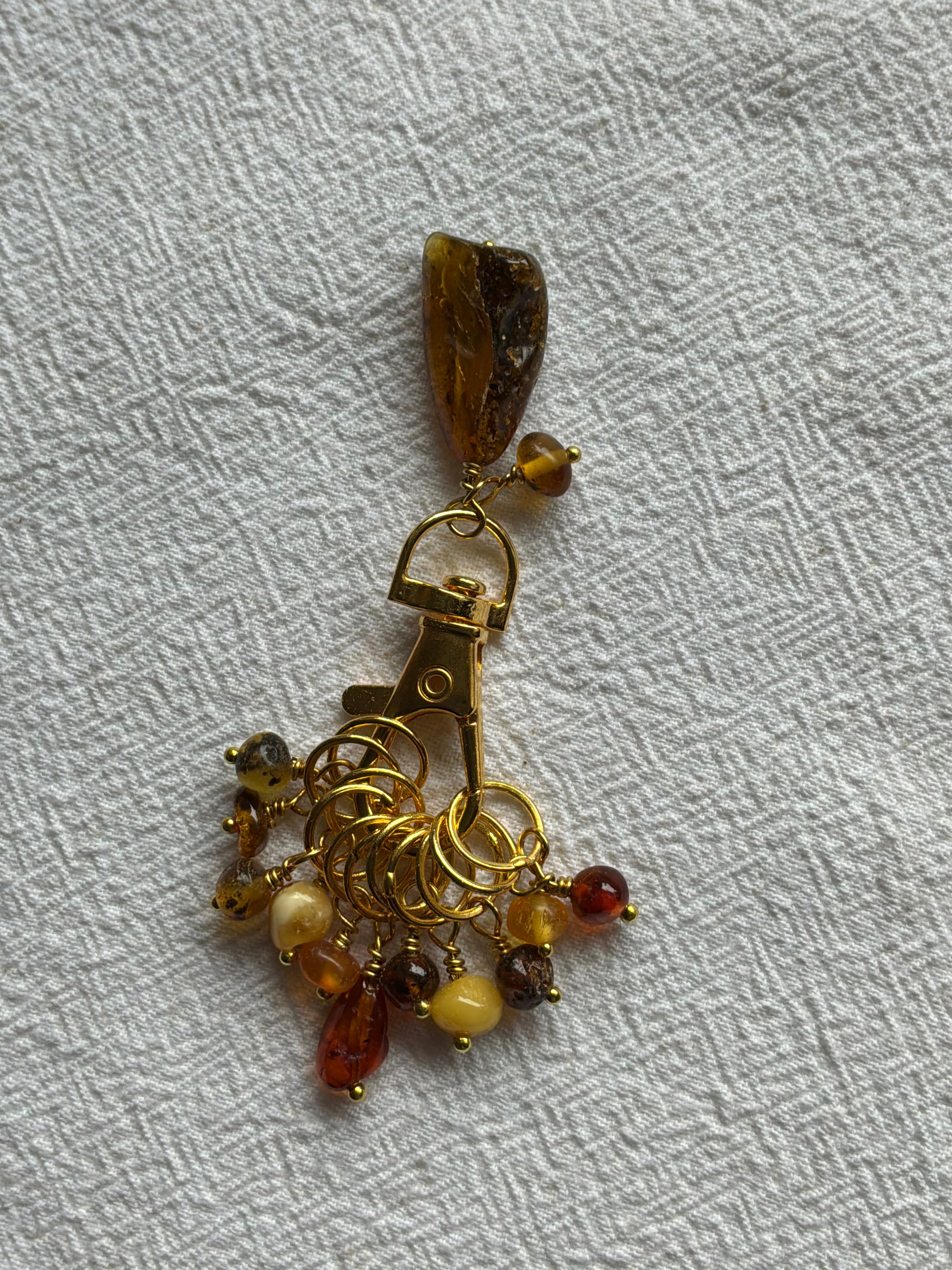 Maskemarkør sæt Rav Nordens guld. 3.  Forgyldt med op til 7 mm markører og en markørholder