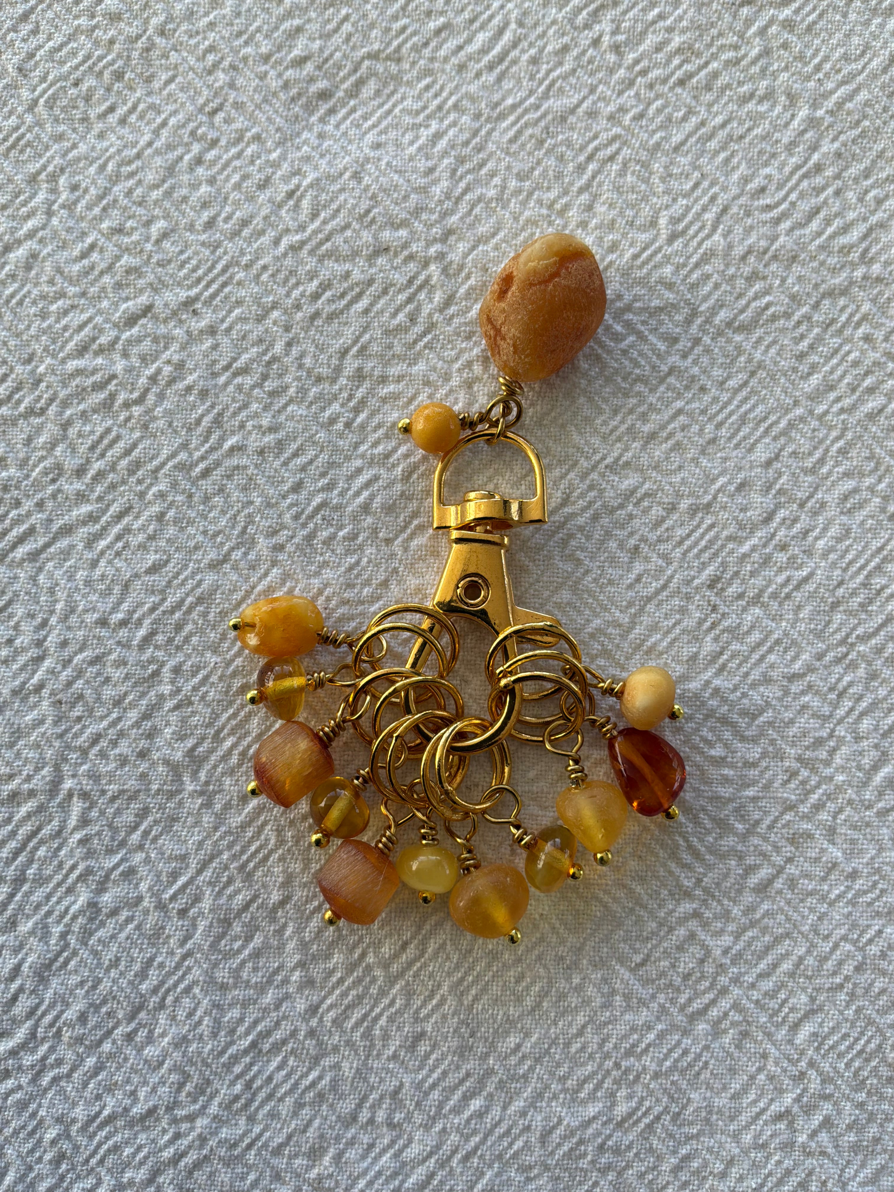 Maskemarkør sæt Rav Nordens guld. 6. Forgyldt med op til 7 mm markører og en markørholder