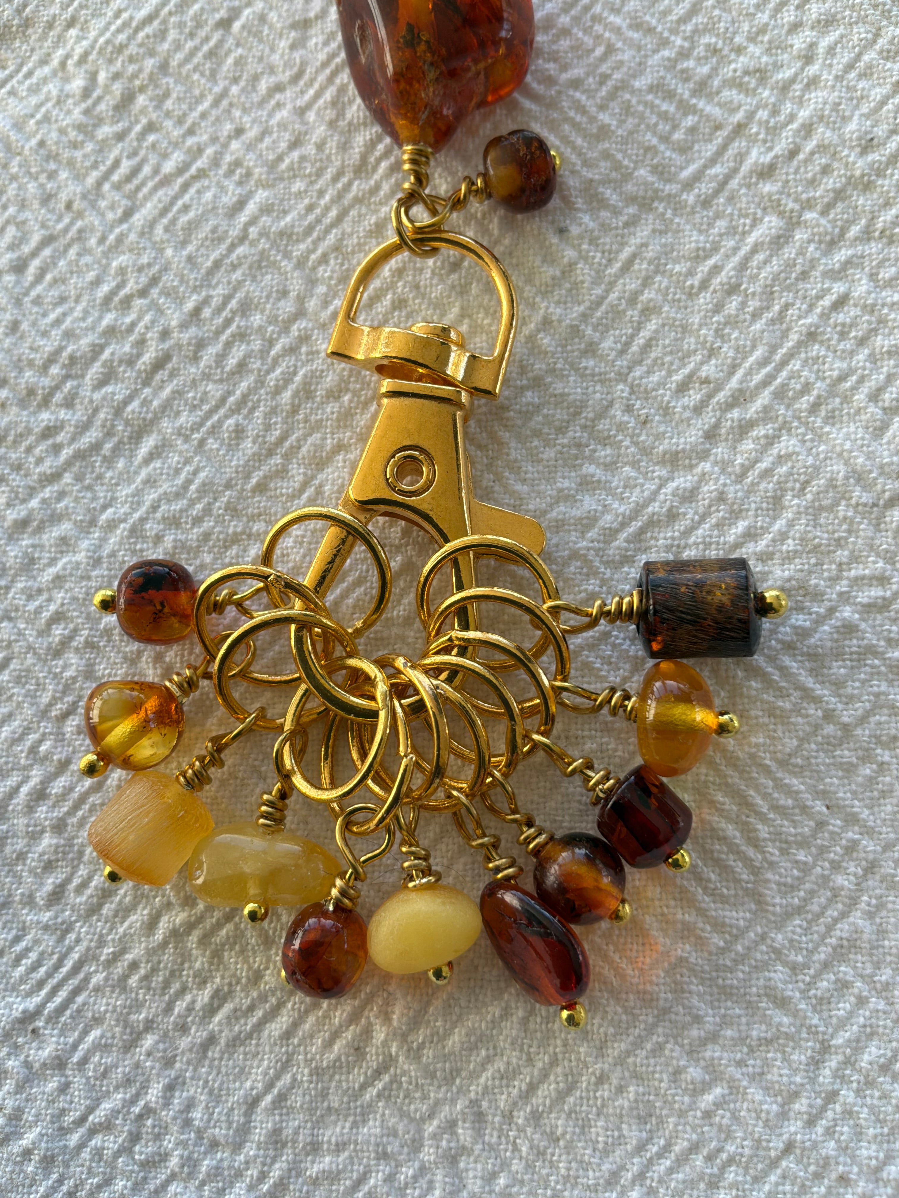 Maskemarkør sæt Rav Nordens guld 4. Forgyldt med op til 7 mm markører og en markørholder (Kopi) (Kopi)