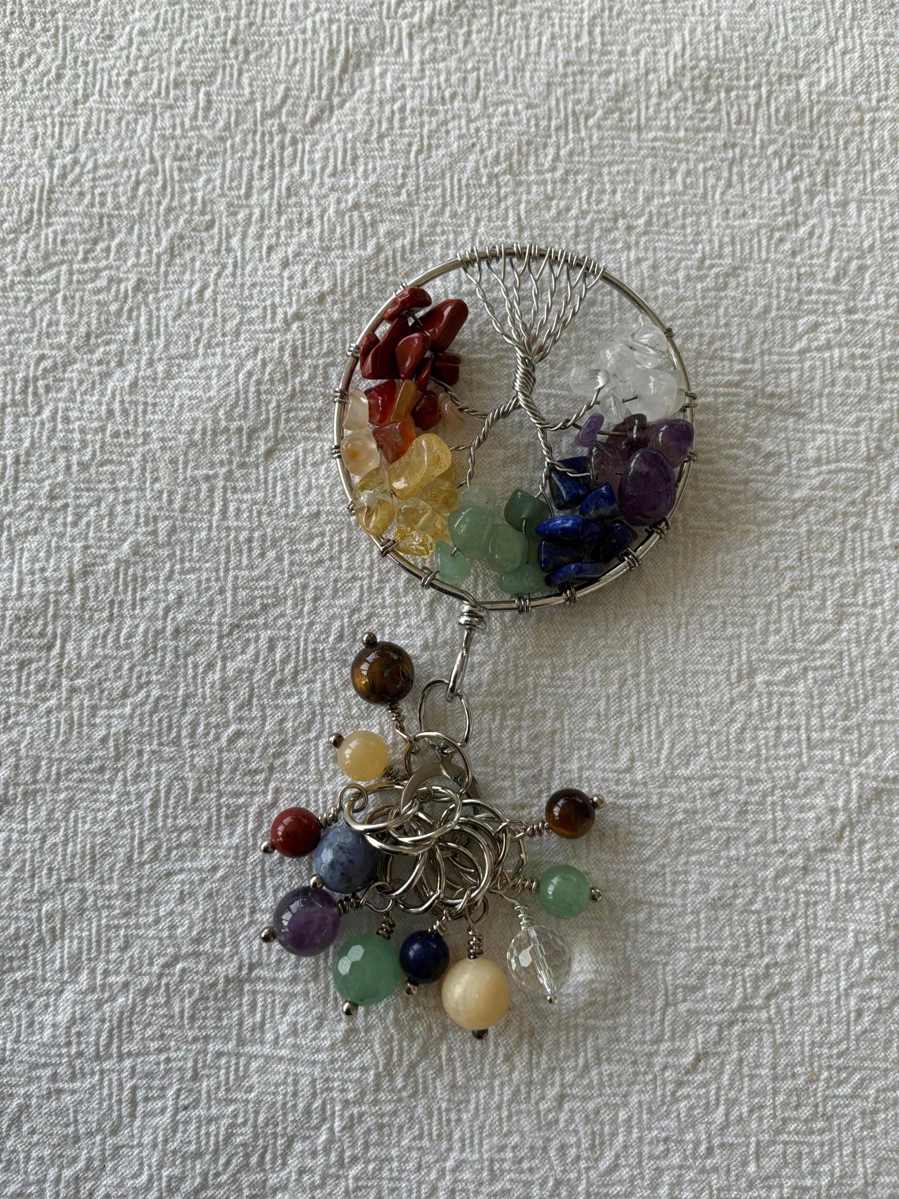 Maskemarkør sæt Chakra 2. Forsølvet markører der passer på op til 7 mm pinde