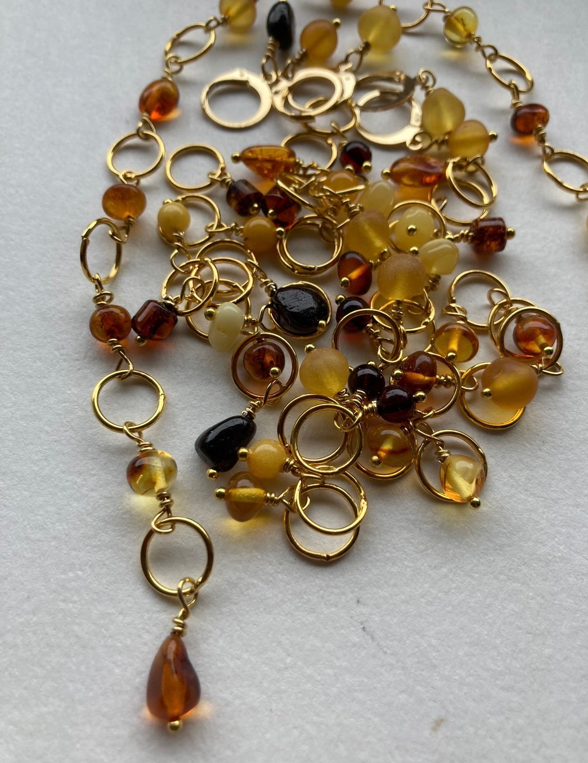 Gavekort - Nogetfralene - Kvalitets maskemarkører lavet af mig i ægte sten, rav og perle