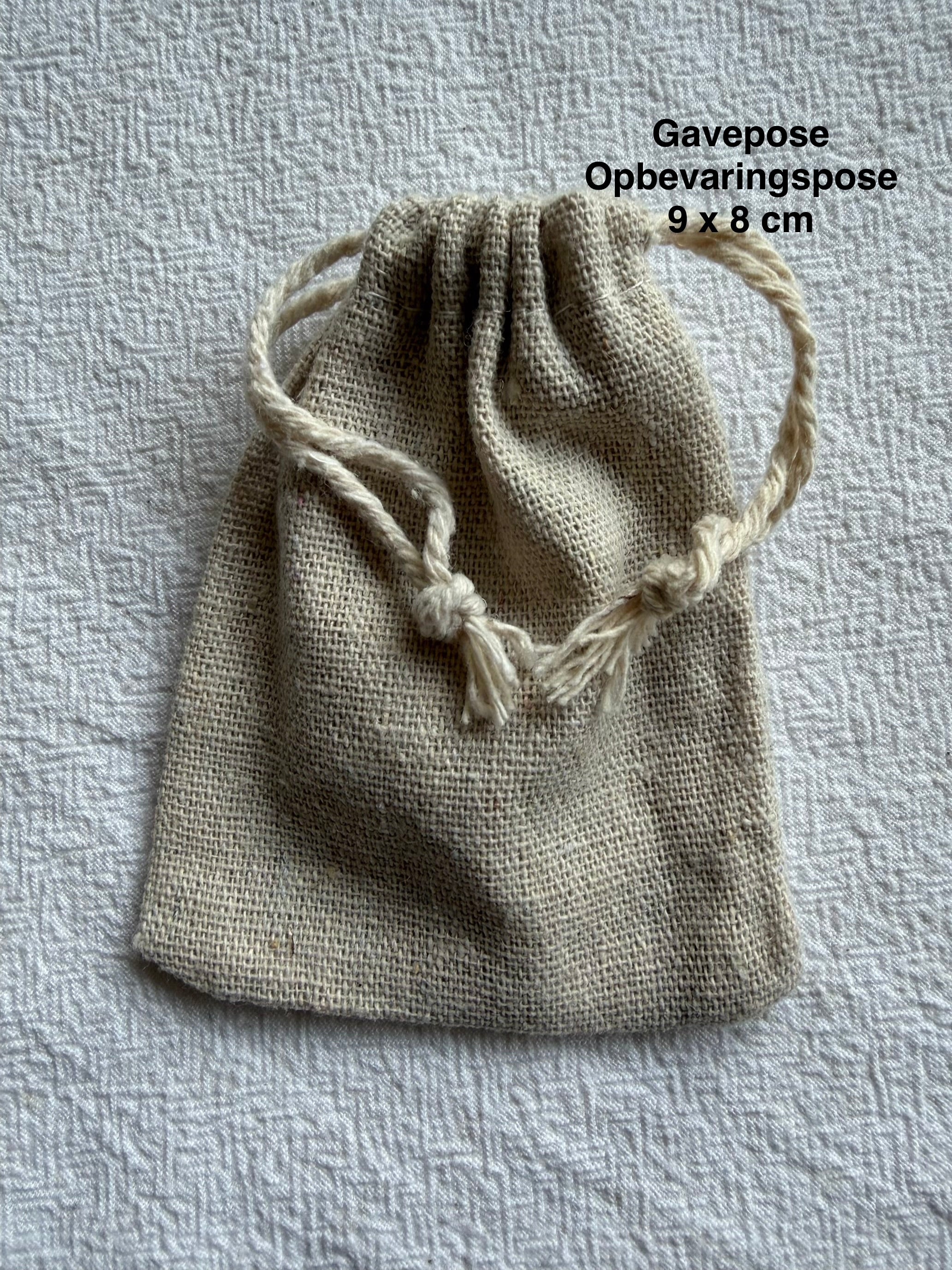 Gave pose - Lille sæk 9x8 cm