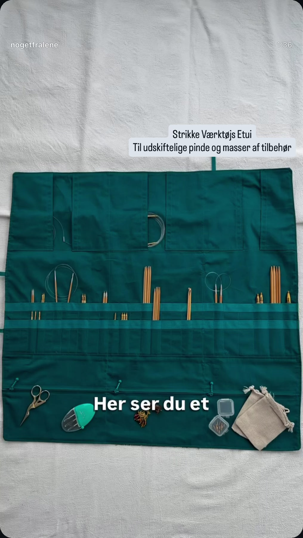 VIDEO INDRETNING UDSKIFTELIGE RUNDPINDE - SE DEN HER